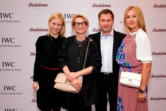 Алексей и Галина Немовы, Эвелина Хромченко, Анна Аникеева (IWC)